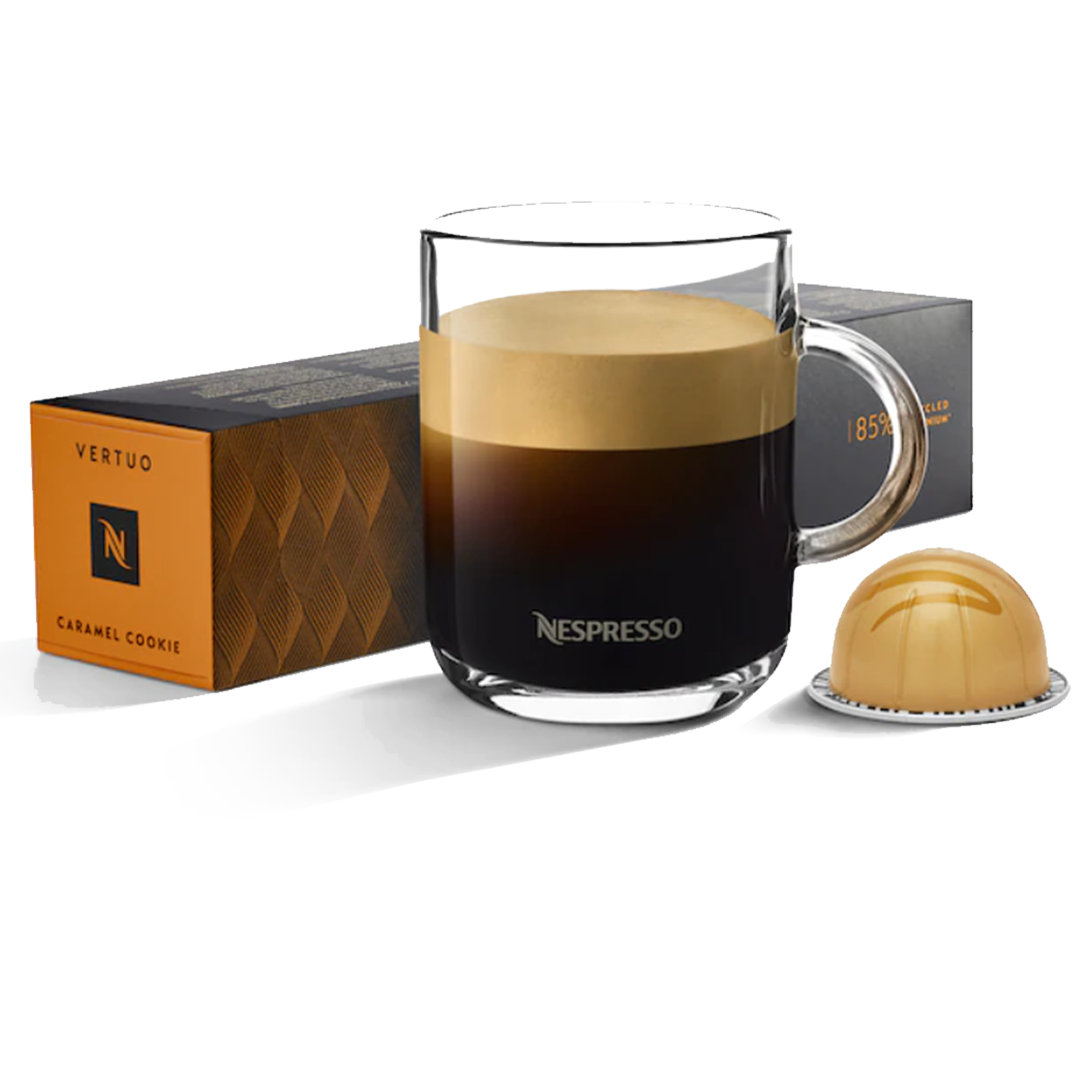 voordeel Vader Snor Caramel Cookie | Caramel Flavour Coffee Pods | Nespresso